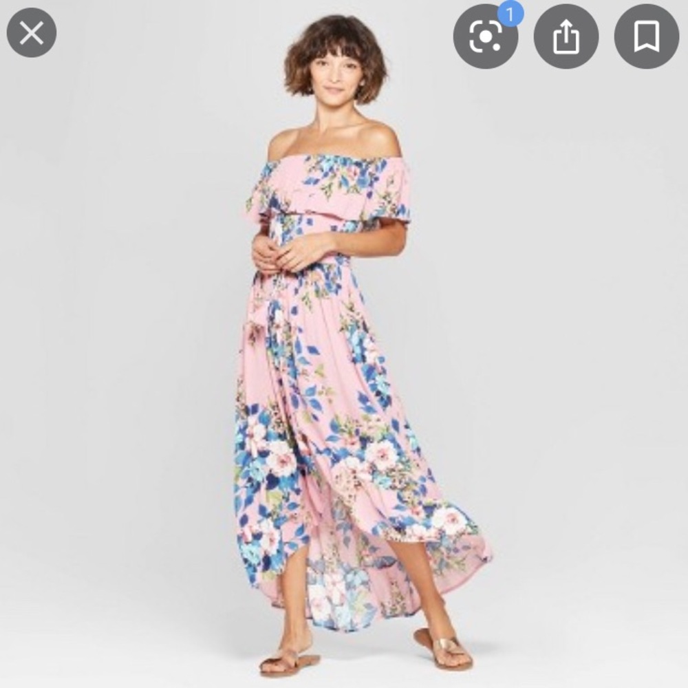 Xhilaration Floral Maxi Dress